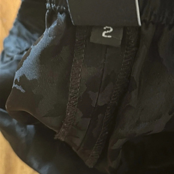 Zero Maria Cornejo sz S pants with animal print acetate viscose blend dry clean - Picture 7 of 9